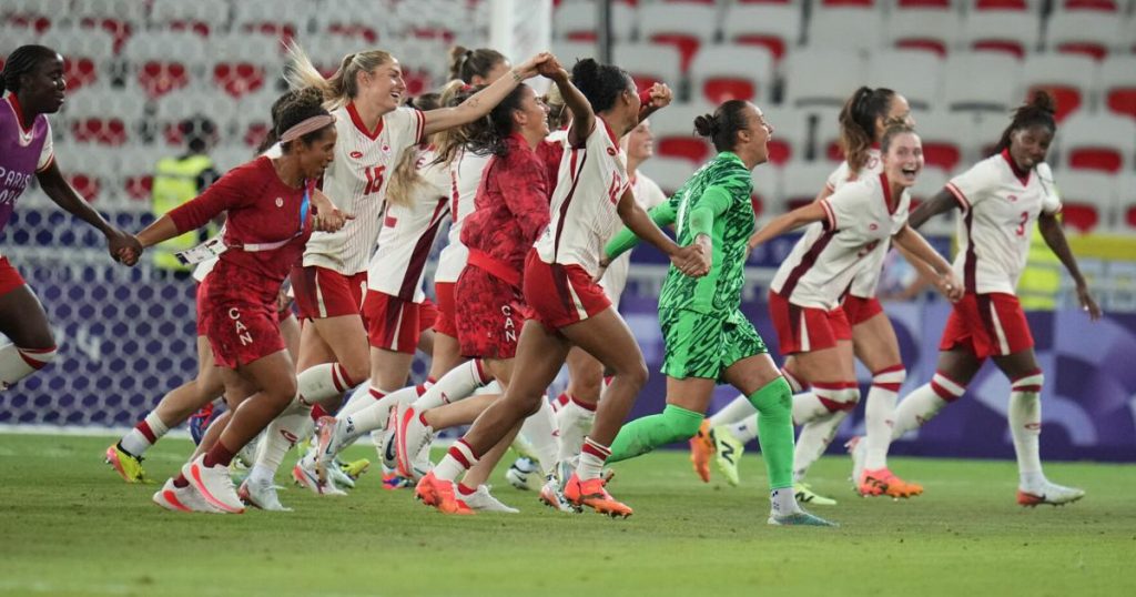 STILL ALIVE: Canadian Olympic soccer team beats Colombia 1-0 to advance