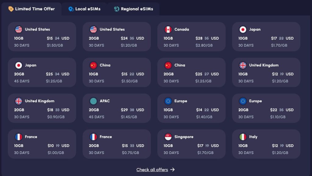 Planning the perfect vacation? Get the perfect roaming plan with Nomad eSIM