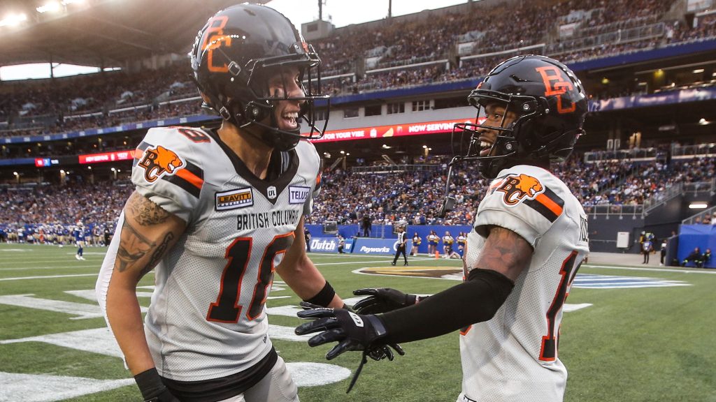Adams Jr. throws four touchdown passes to lead Lions past Ticats