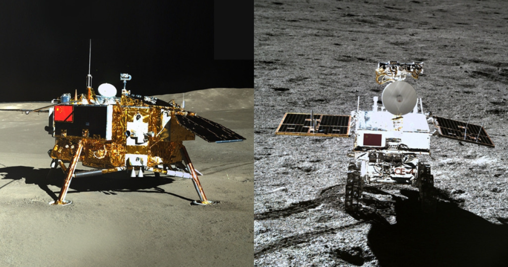 China’s Latest Lunar Lander Gathers Samples From South Pole Basin, Planting National Flag On The Far Side Of The Moon