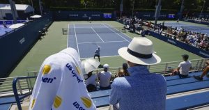 Longest US Open match since at least 1970 goes a grueling 5 hours, 35 minutes Longest US Open match since at least 1970 goes a grueling 5 hours, 35 minutes