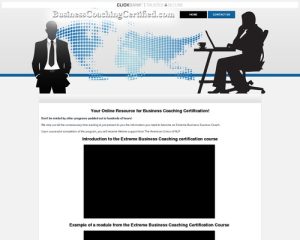 Business Coaching Certification