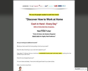 Discover How to Work at Home Cash in Hand – Every Day