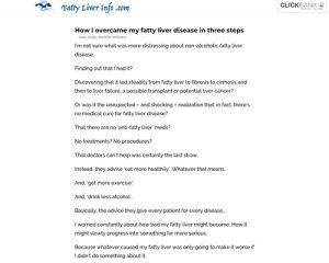 Fatty Liver Case Study Fatty Liver Case Study