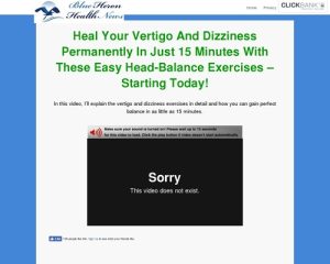 Vertigo and Dizziness Program