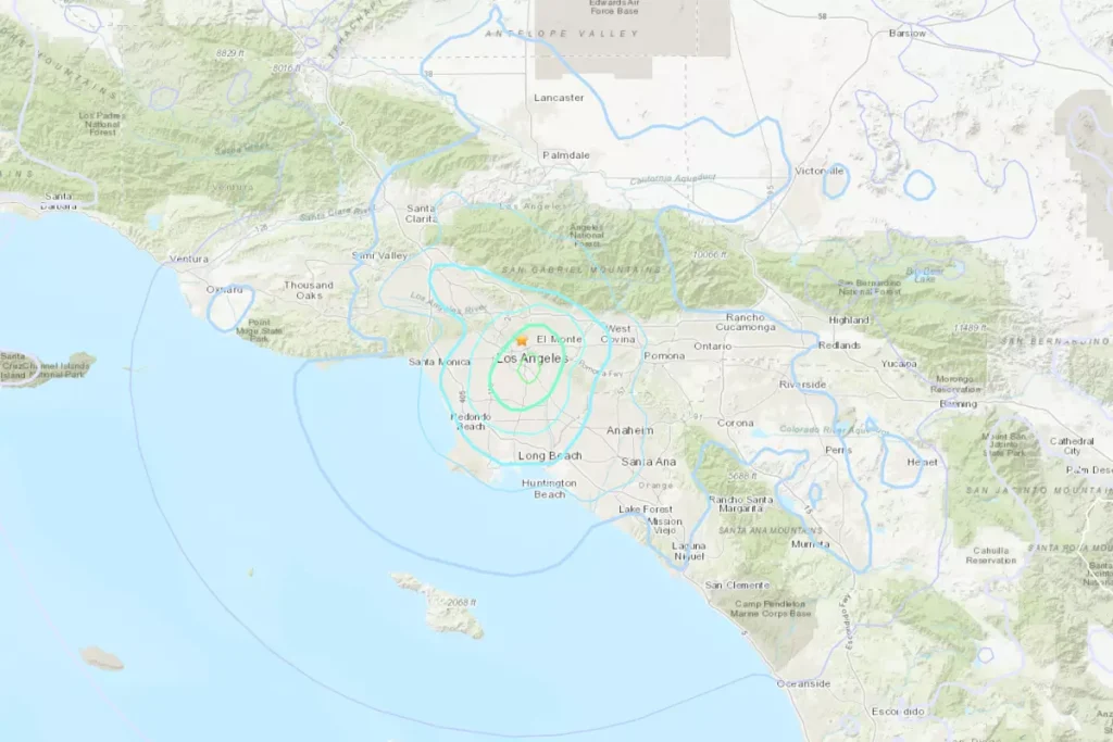 Magnitude 4.4 Earthquake Shakes Los Angeles, Causes Minor Damage and Disruptions