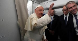 In Asia, pope urges Indonesia to live up to promise of ‘harmony in diversity,’ fight extremism