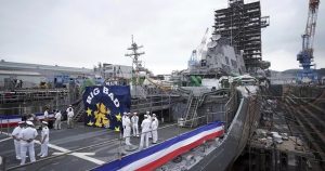 Commander of Navy warship relieved of duty months after backward rifle scope photo flap