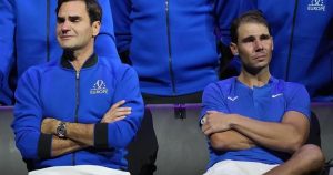 Roger Federer is back at the US Open as a fan after speaking about Sinner’s ‘tricky’ doping case