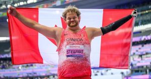 Canada’s Greg Stewart repeats as Paralympic Games shot put champion