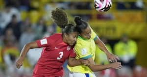 Canada women beaten by Brazil, drop to third place in Group B at FIFA U-20 World Cup