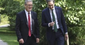 UK and Irish leaders meet in Dublin as they try to reset relations after Brexit tensions