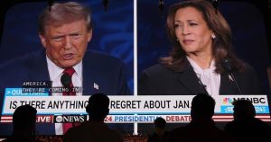 More than 67 million people watched Donald Trump and Kamala Harris debate. That’s way up from June