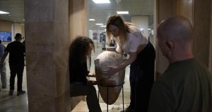 The ancient jar smashed by a 4-year-old is back on display at an Israeli museum after repair