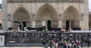 The bells are back at Notre Dame Cathedral in Paris. They’ll ring for the post-fire reopening