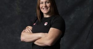 Canada’s Sarah Mitton captures shot put gold at Diamond League in Brussels
