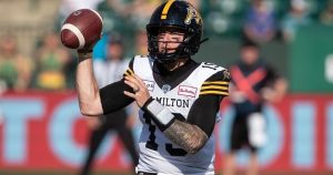 Mitchell throws two TD passes as Ticats earn important 37-21 home win over Redblacks