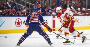 Flames re-sign defenceman Ilya Solovyov, centre Cole Schwindt