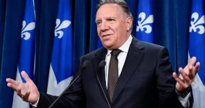 Quebec premier calls on Bloc Québécois to help topple Trudeau government next week