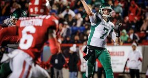 Saskatchewan Roughriders hold off the Calgary Stampeders 37-29