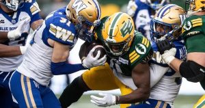 Bombers chicken dance their way to sixth straight win, blitz Elks 27-14