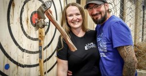Calgary couple find their ‘Zen’ through axe throwing, compete in world championships