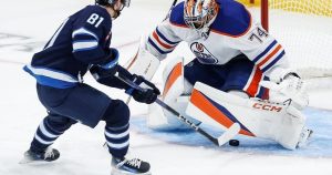 Winnipeg Jets hand Edmonton Oilers 6-1 loss in NHL pre-season Winnipeg Jets hand Edmonton Oilers 6-1 loss in NHL pre-season