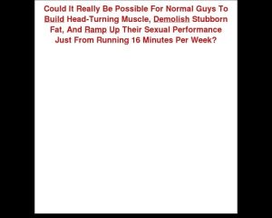 Anabolic Running Anabolic Running