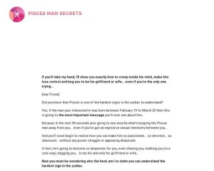 Pisces Man Secrets by Relationship Astrologer Anna Kovach » Books