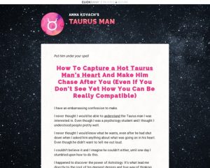 Taurus Man Secrets by Relationship Astrologer Anna Kovach Taurus Man Secrets by Relationship Astrologer Anna Kovach