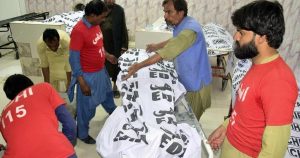 Bus full of wedding guests plunges into a ravine in southwestern Pakistan, killing 7