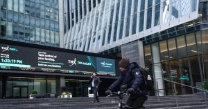 S&P/TSX composite up more than 100 points, U.S. stock markets also climb higher