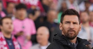 Inter Miami star Lionel Messi draws a crowd for arrival at Toronto’s BMO Field