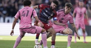 Messi comes on in the second half and Miami scores late winner in Toronto