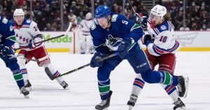 Canucks acquire defenceman Brannstrom from Avalanche for Poolman, 2025 draft pick