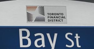 S&P/TSX composite index creeps lower, U.S. stock markets also fall