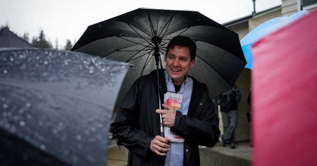 The NDP, B.C. Conservative leaders vie for votes ahead of Saturday’s election