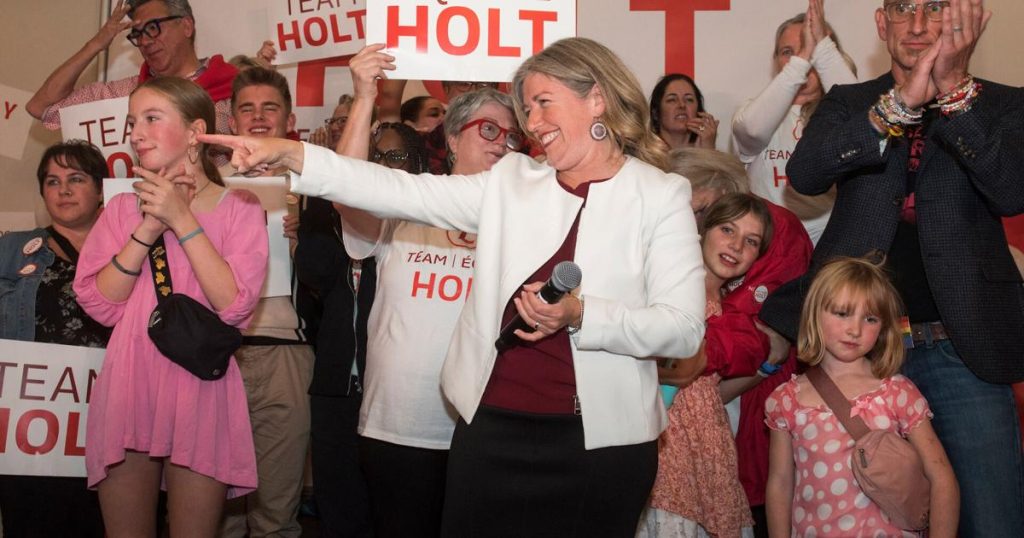Susan Holt Breaks the Glass Ceiling in New Brunswick Politics
