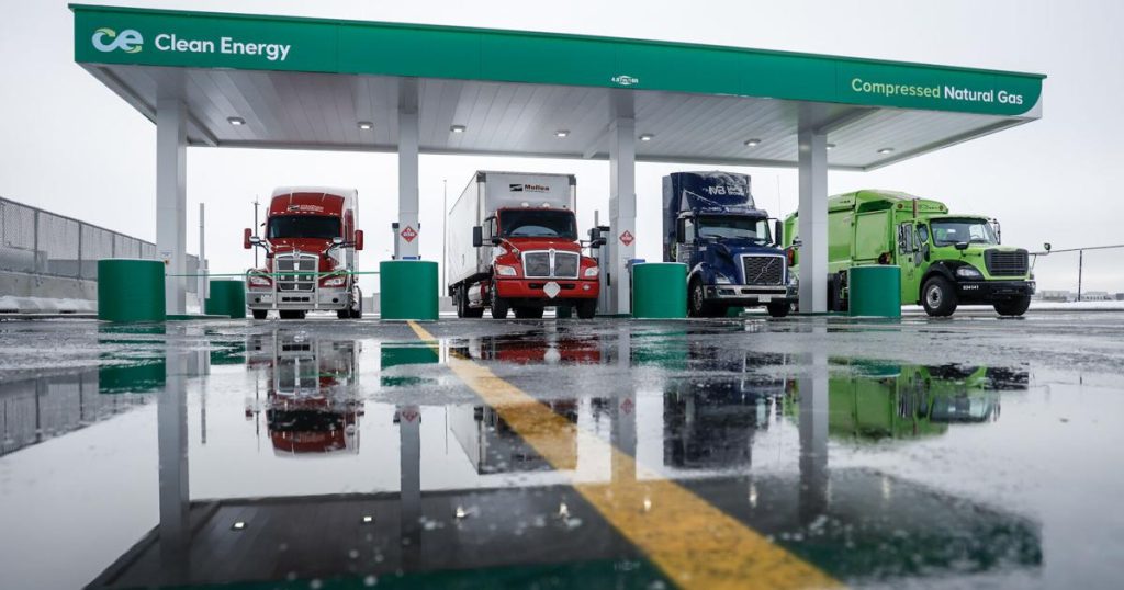 Natural gas fuelling station opens in Calgary