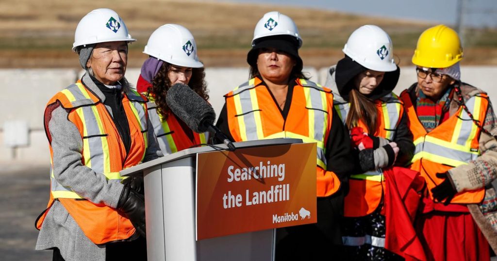 Landfill search for First Nations women’s remains progressing |