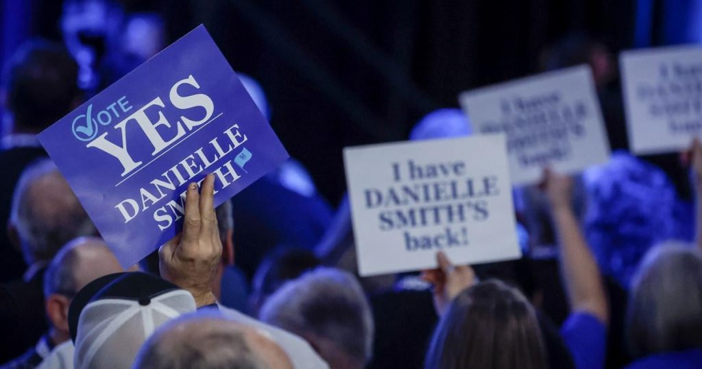 Danielle Smith speaks at United Conservative Party convention