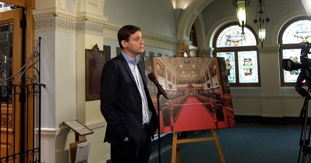 Eby pays tribute to former B.C. premier John Horgan |