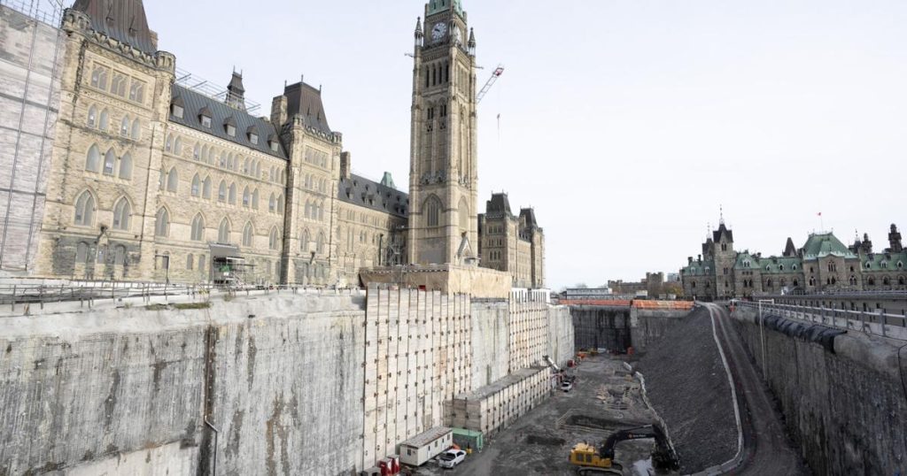 Parliament’s Centre Block renovation |