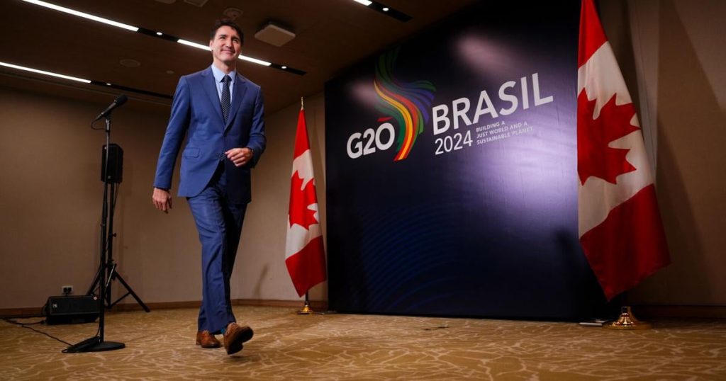 Trudeau wraps meeting with G20 allies |