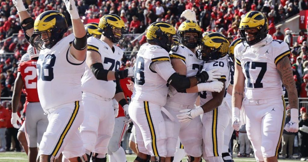 Michigan upsets No. 2 Ohio State 13-10 for Wolverines’ 4th straight win over bitter rival
