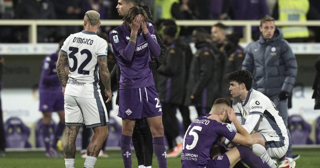 Serie A title race loses significance after Fiorentina player collapses on field