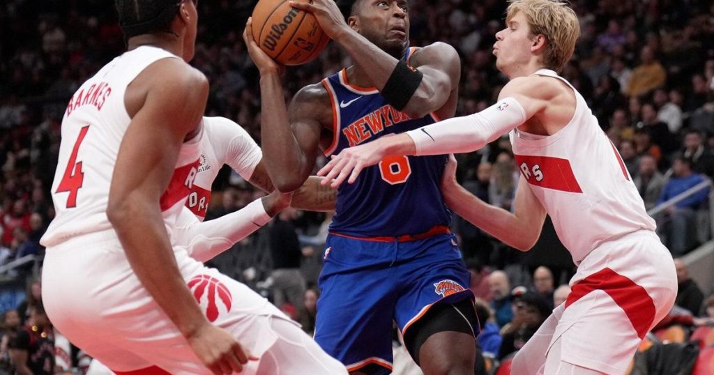 Scottie Barnes re-added to Raptors’ injury woes in 113-108 loss to Knicks