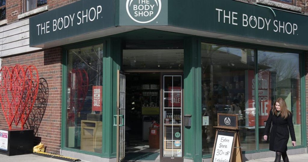 The Body Shop Canada to close more stores as it prepares for new owner