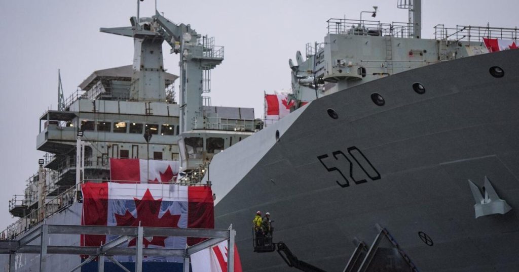 New military vessel launched in B.C. bears illustrious naval name