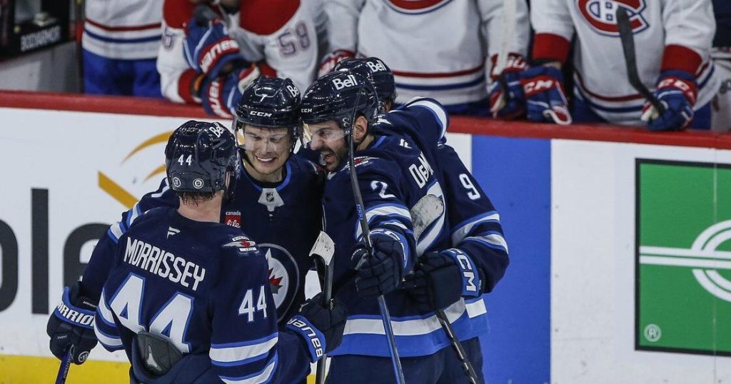 Hellebuyck frustrates Canadiens as Jets win 4-2